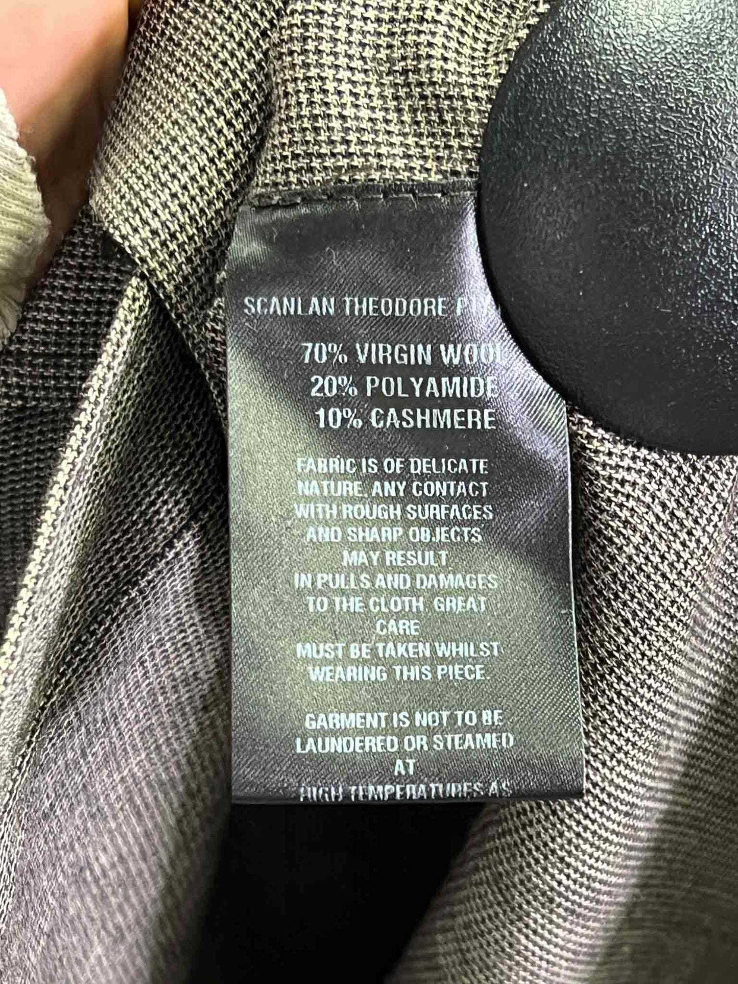 Size 12 | Scanlan Theodore Wool Blend Shirt