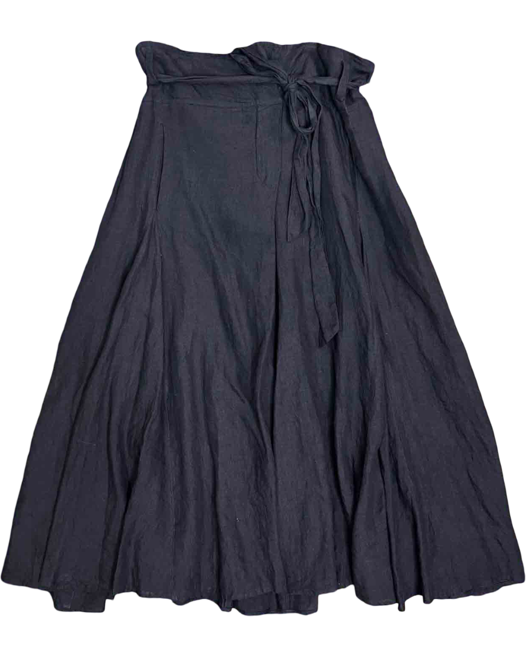 Size 4 (14) | Lee Mathews Linen Paperbag Waist Skirt
