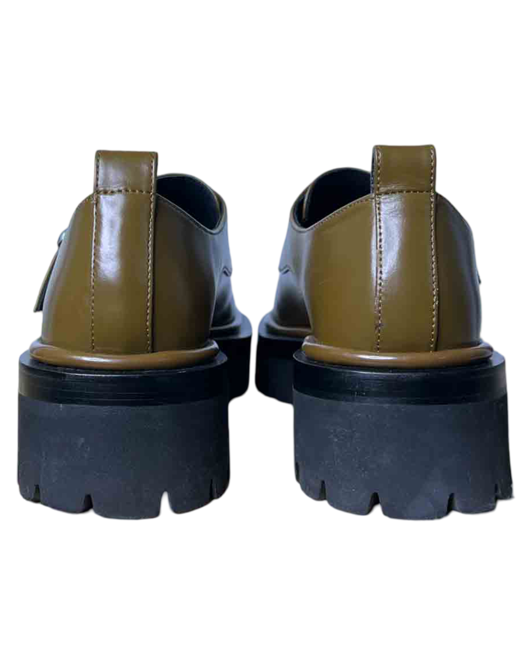Size 38 | Alpha60 Olive Ezra Loafers