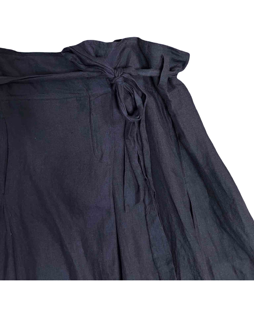 Size 4 (14) | Lee Mathews Linen Paperbag Waist Skirt