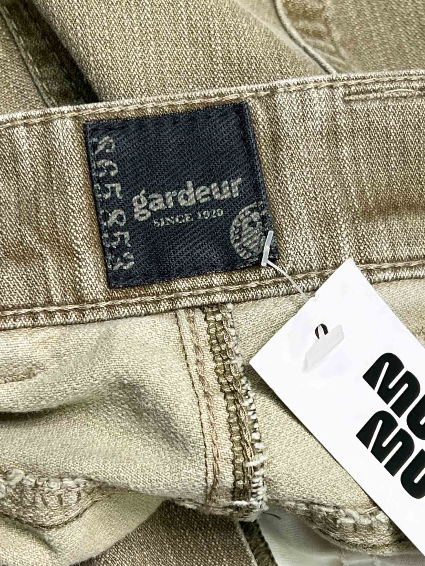 Size 32 | Gardeur Stone Herringbone Pants