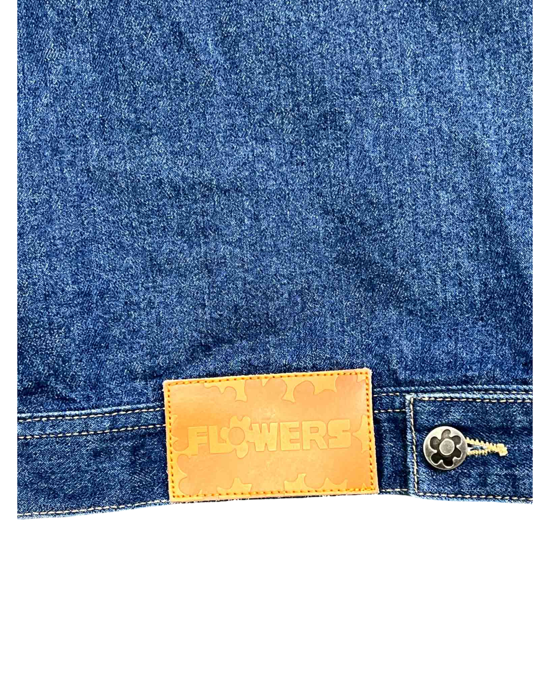 Size L | Flowers by Sister Studios Denim Jacket