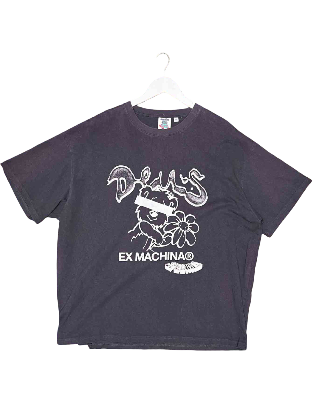 Size XL | Deus Records Cotton Teddy T-Shirt