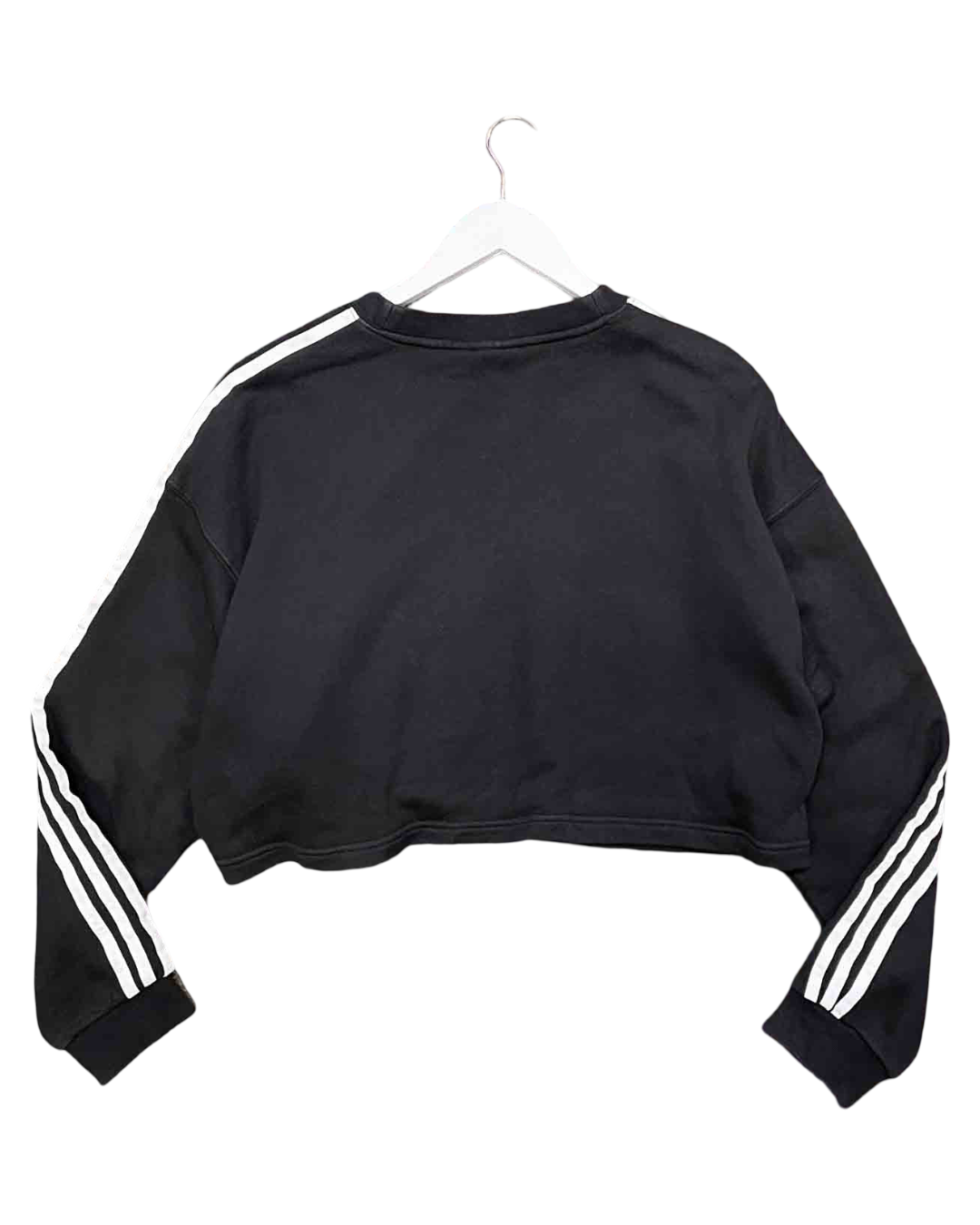 Size S | Adidas Originals Cropped 3-Stripe Jumper