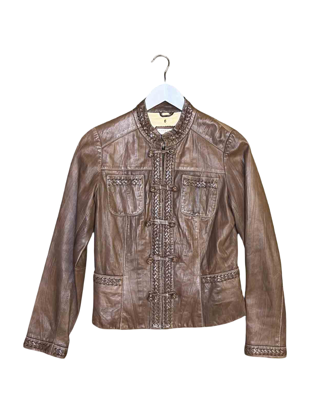 Size 38 (M) | Essentiel Antwerp Lambswool Braided Jacket