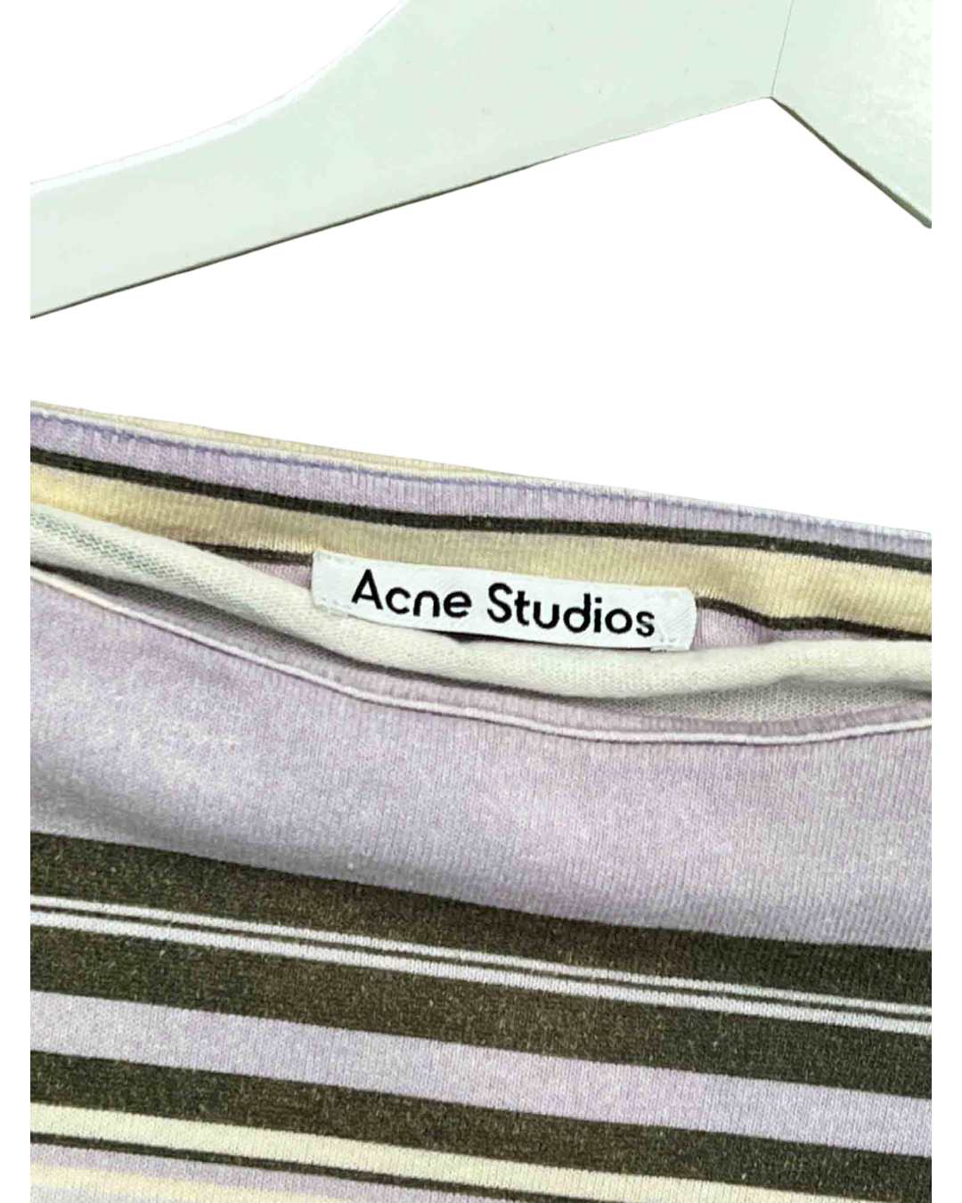Size XXS | Acne Studios Purple Striped Top