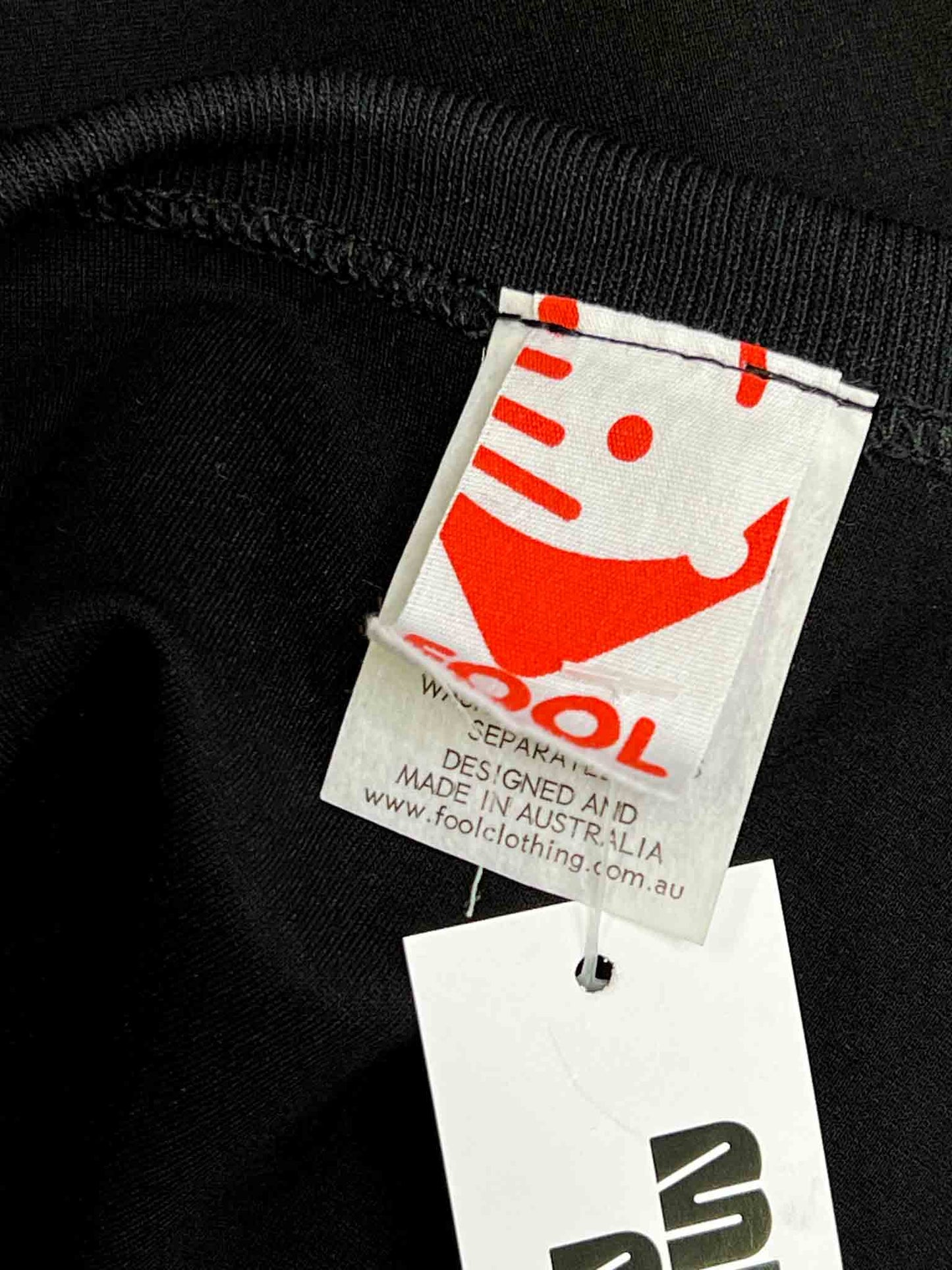 Size OS | FOOL Black Bubble Top