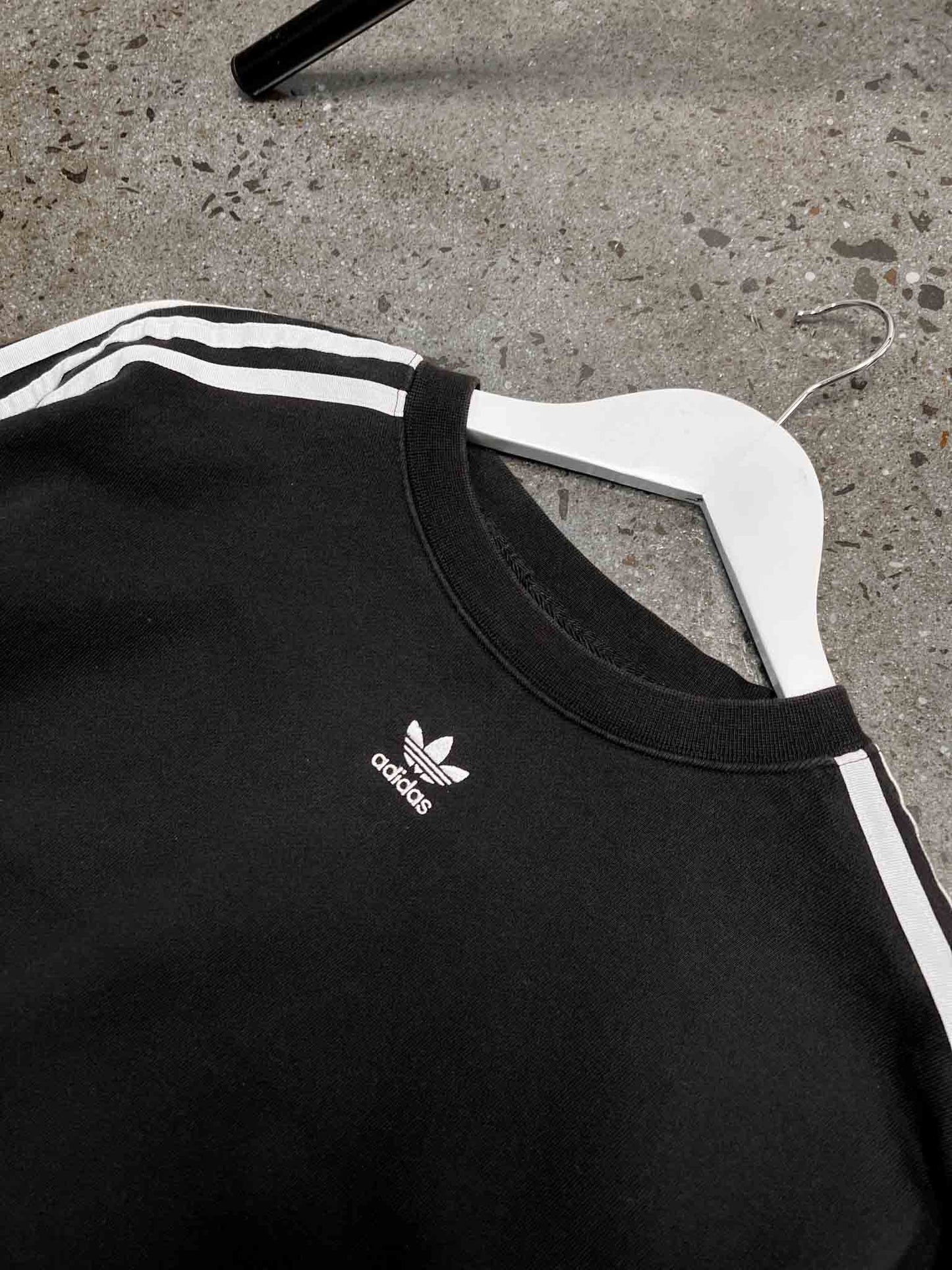 Size S | Adidas Originals Cropped 3-Stripe Jumper