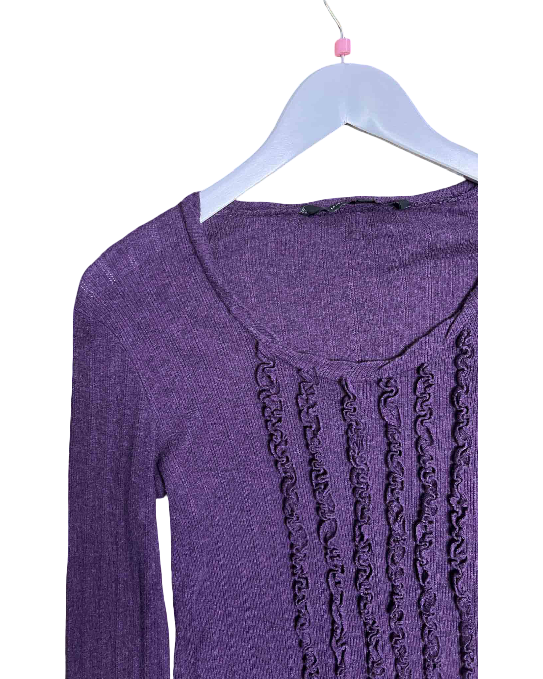 Size S | Marc Jacobs Ruffle Scoop Neck Top