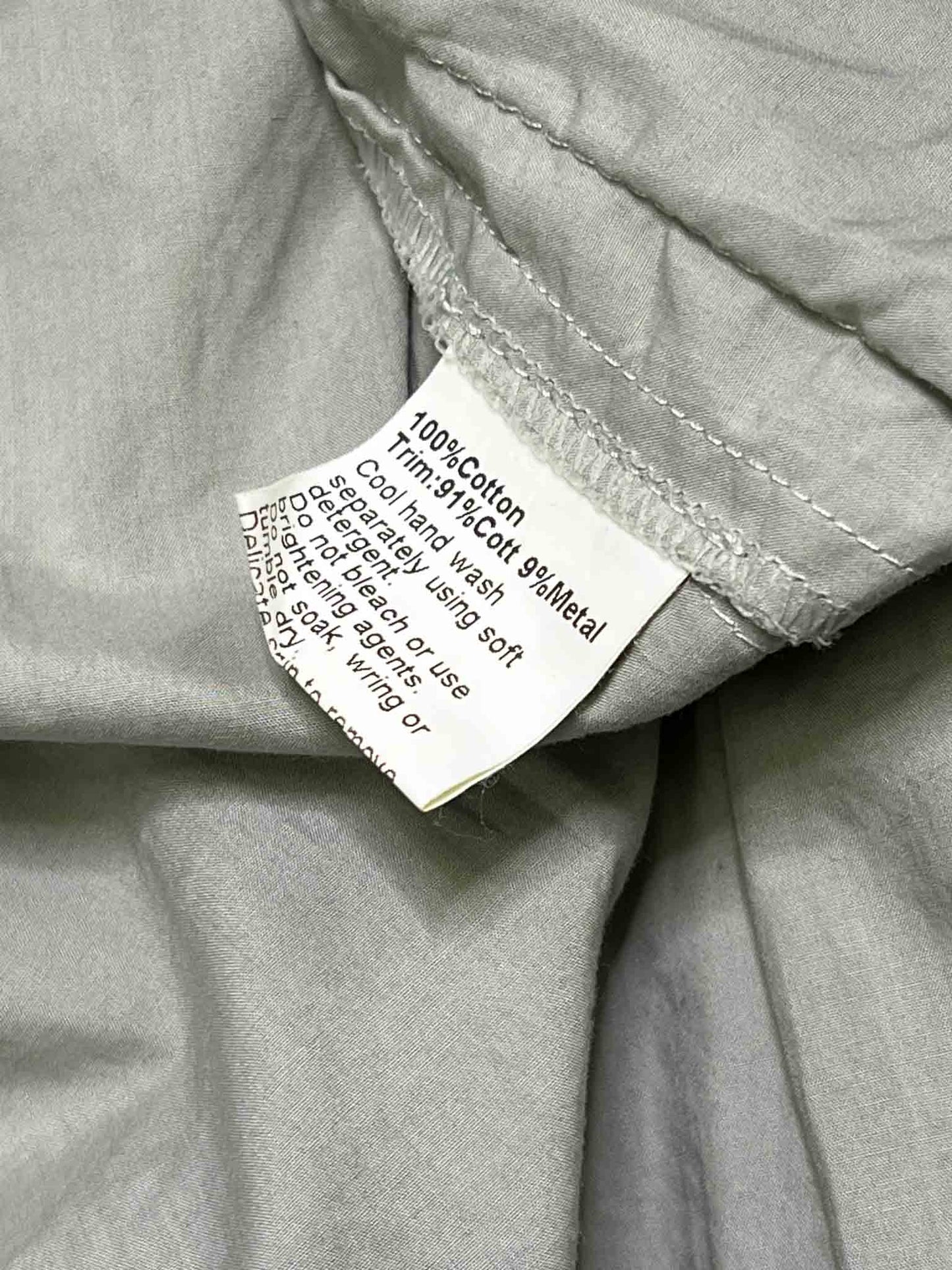 Size 4 (14) | Nicola Waite Grey/Green Textured Top