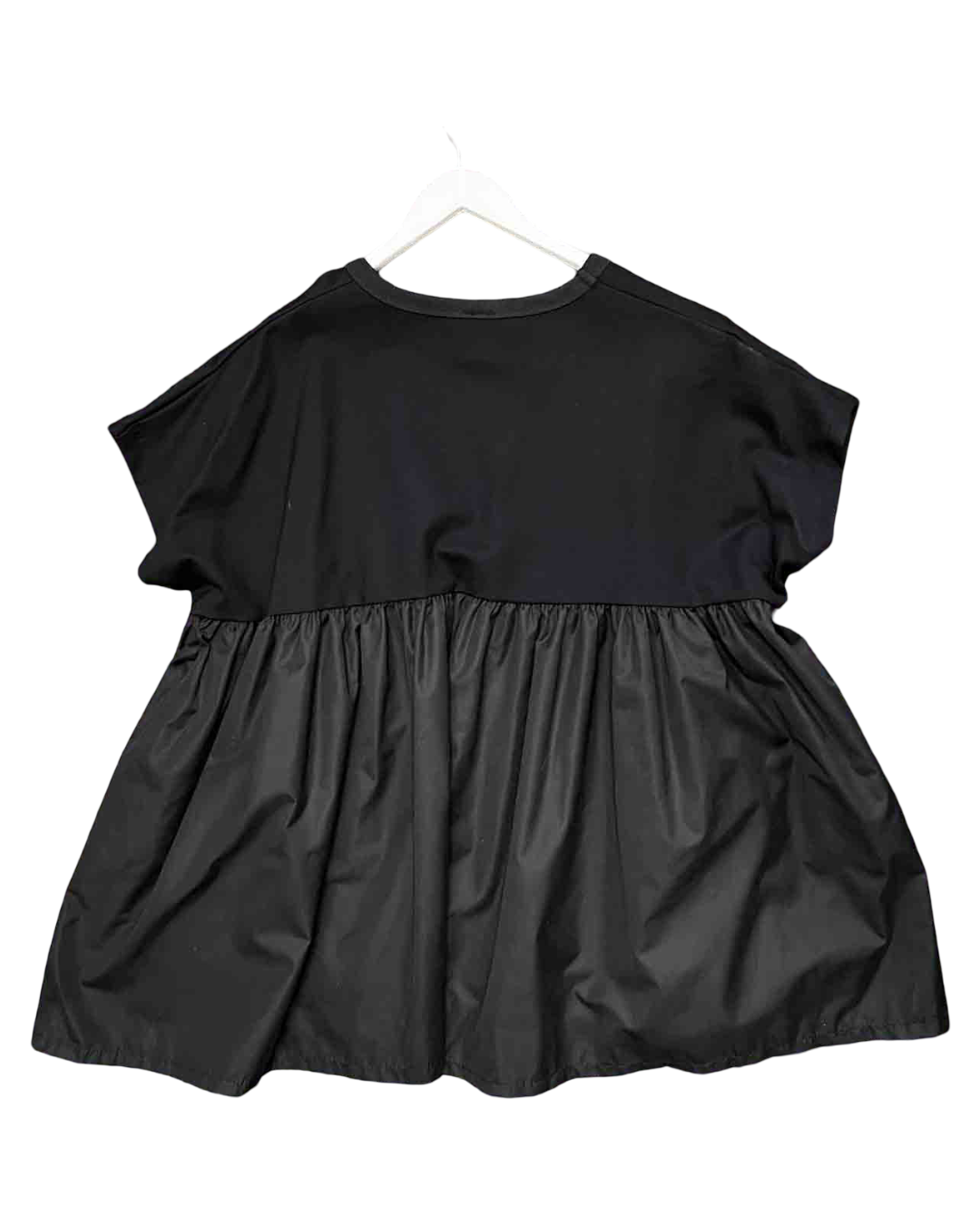 Size OS | FOOL Black Bubble Top