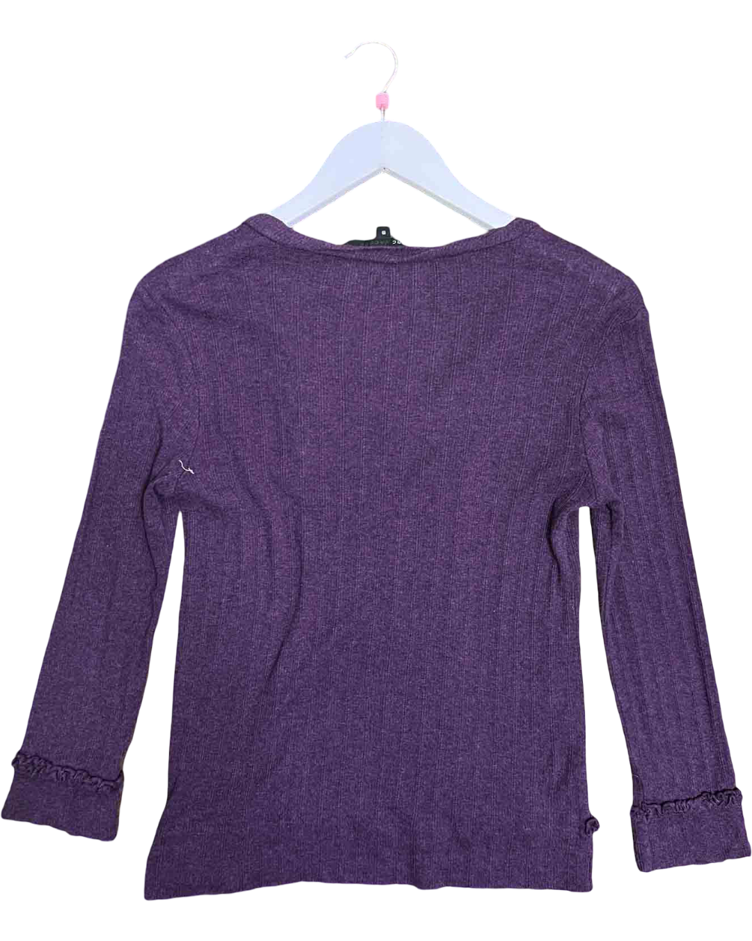 Size S | Marc Jacobs Ruffle Scoop Neck Top