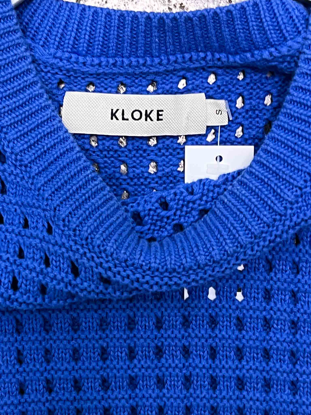 Size S | Kloke Blue Knit Vest