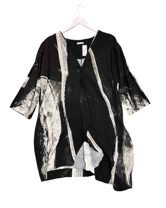 Size 40 (12) | Crea Concept Button Asymmetric Longline Top