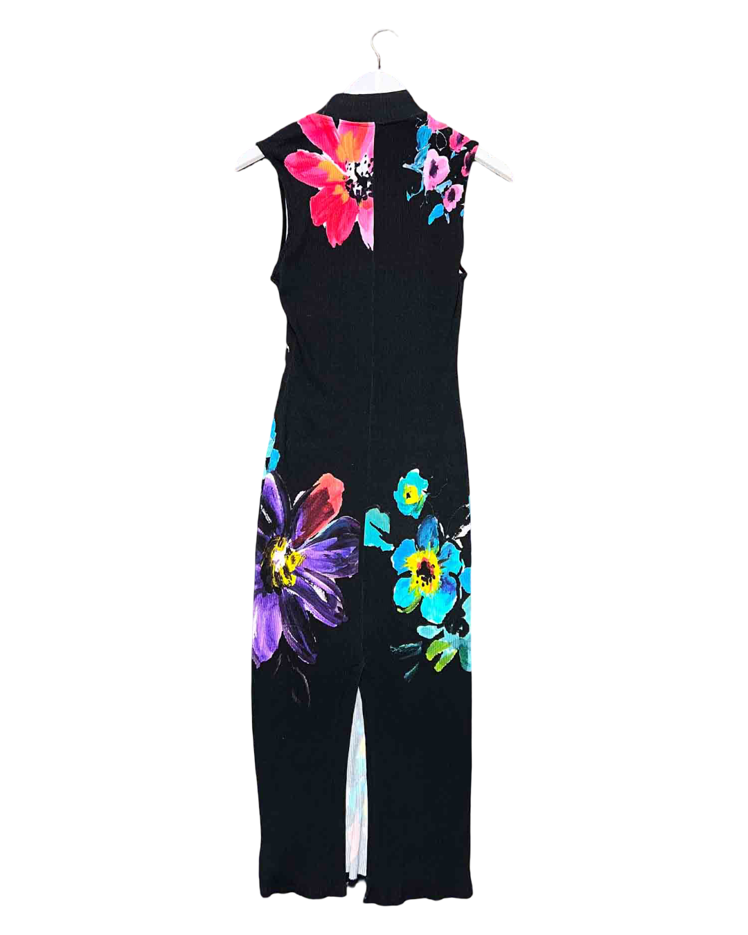 Size L | Desigual Floral Stretch Maxi Dress