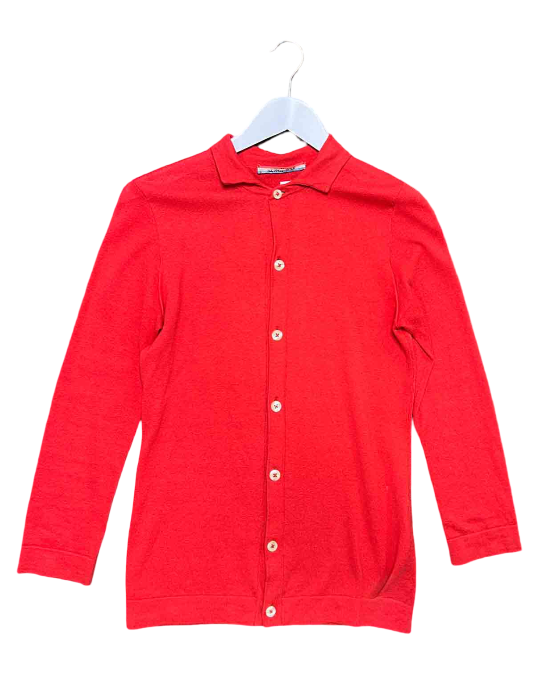 Size M | 45rpm Red Knit Shirt Cardigan