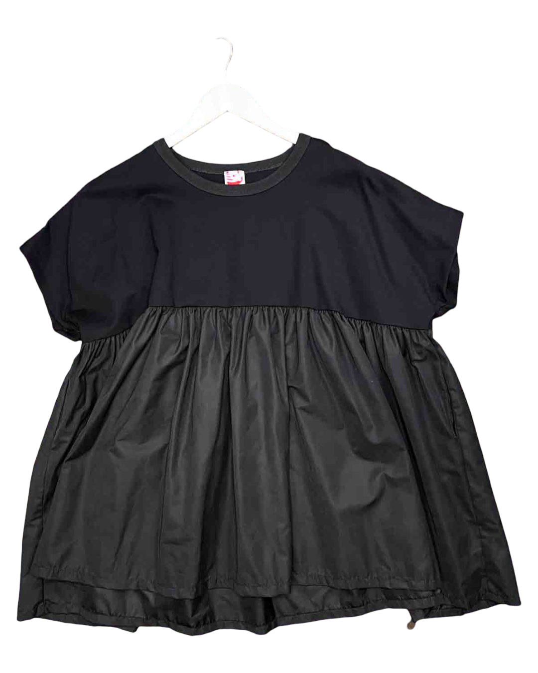 Size OS | FOOL Black Bubble Top