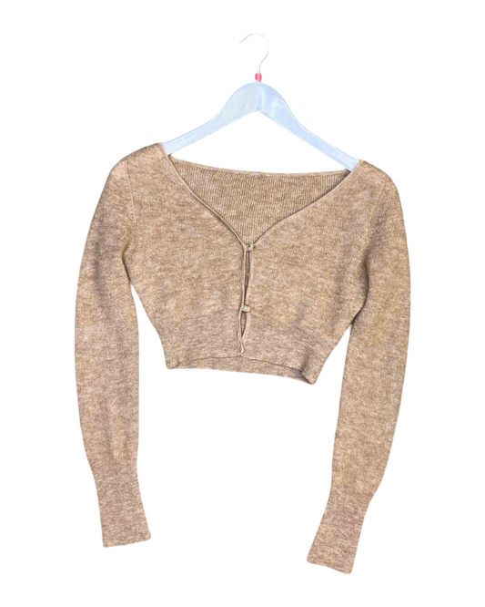 Size 38 (XS) | Jacquemus Alzou Cropped Cardigan
