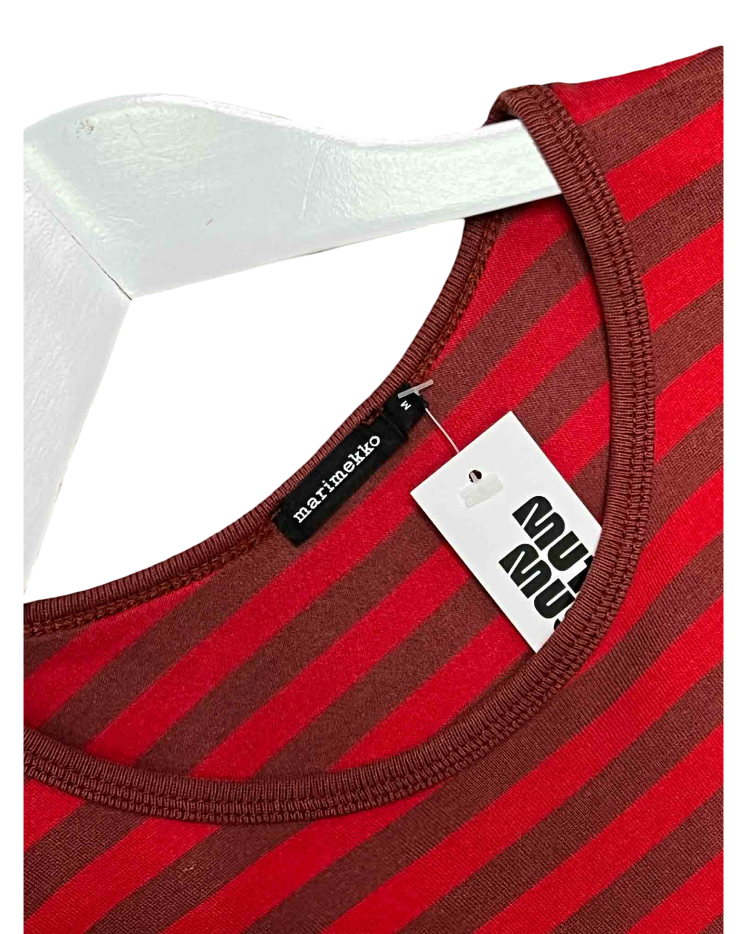 Size M | Marimekko Red Striped Dress