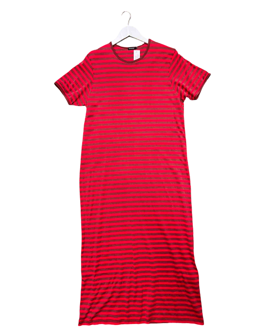 Size M | Marimekko Red Striped Dress