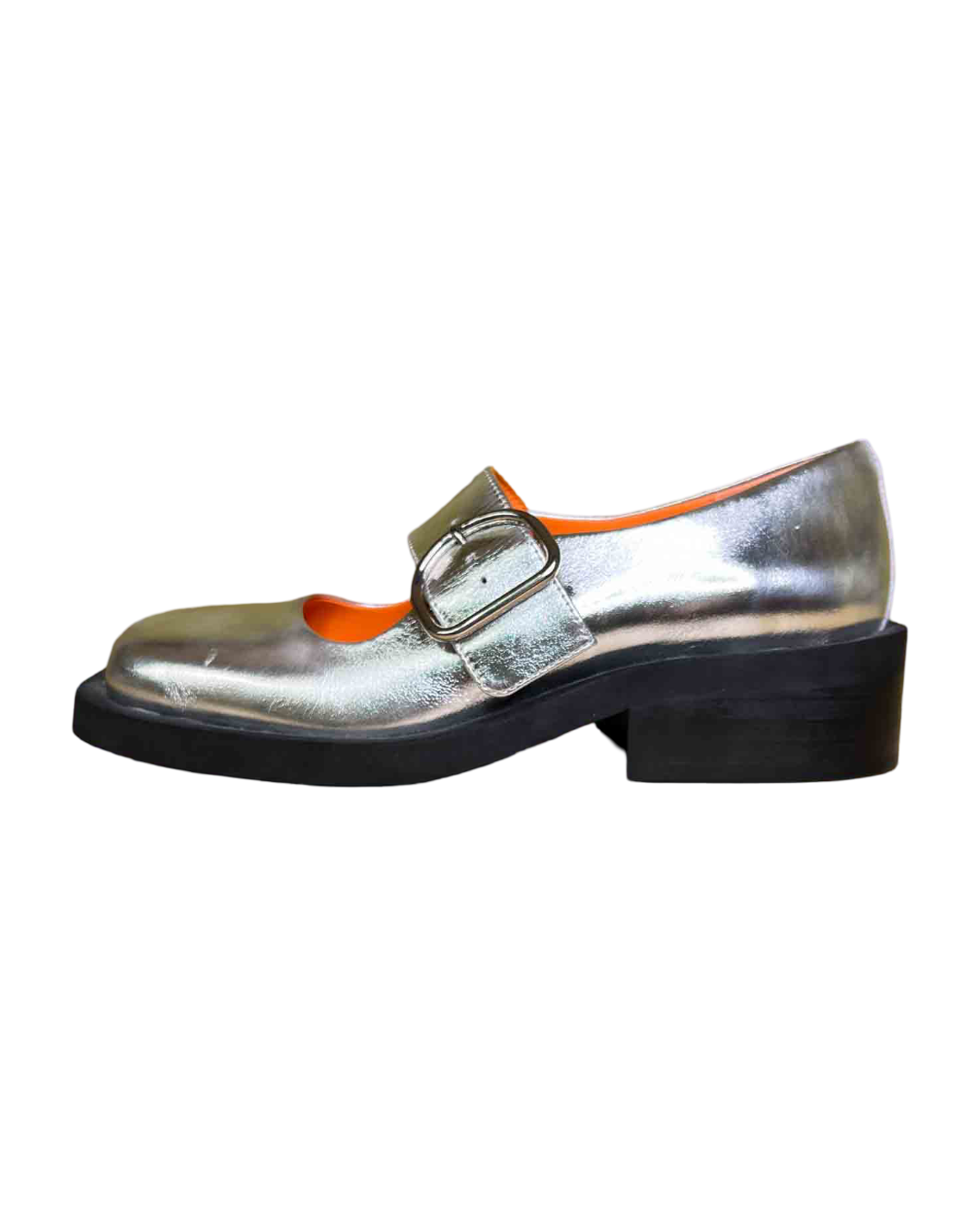 Size 36 | Radical Yes Silver Mary Janes