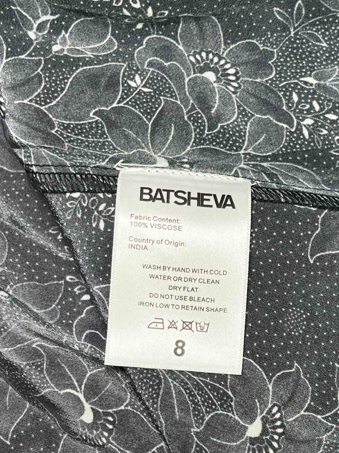 Size 8 (S) | Batsheva Dress Floral Lace Maxi NWT