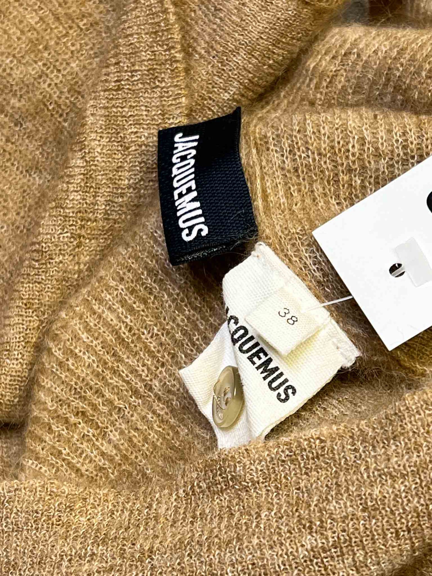 Size 38 (XS) | Jacquemus Alzou Cropped Cardigan
