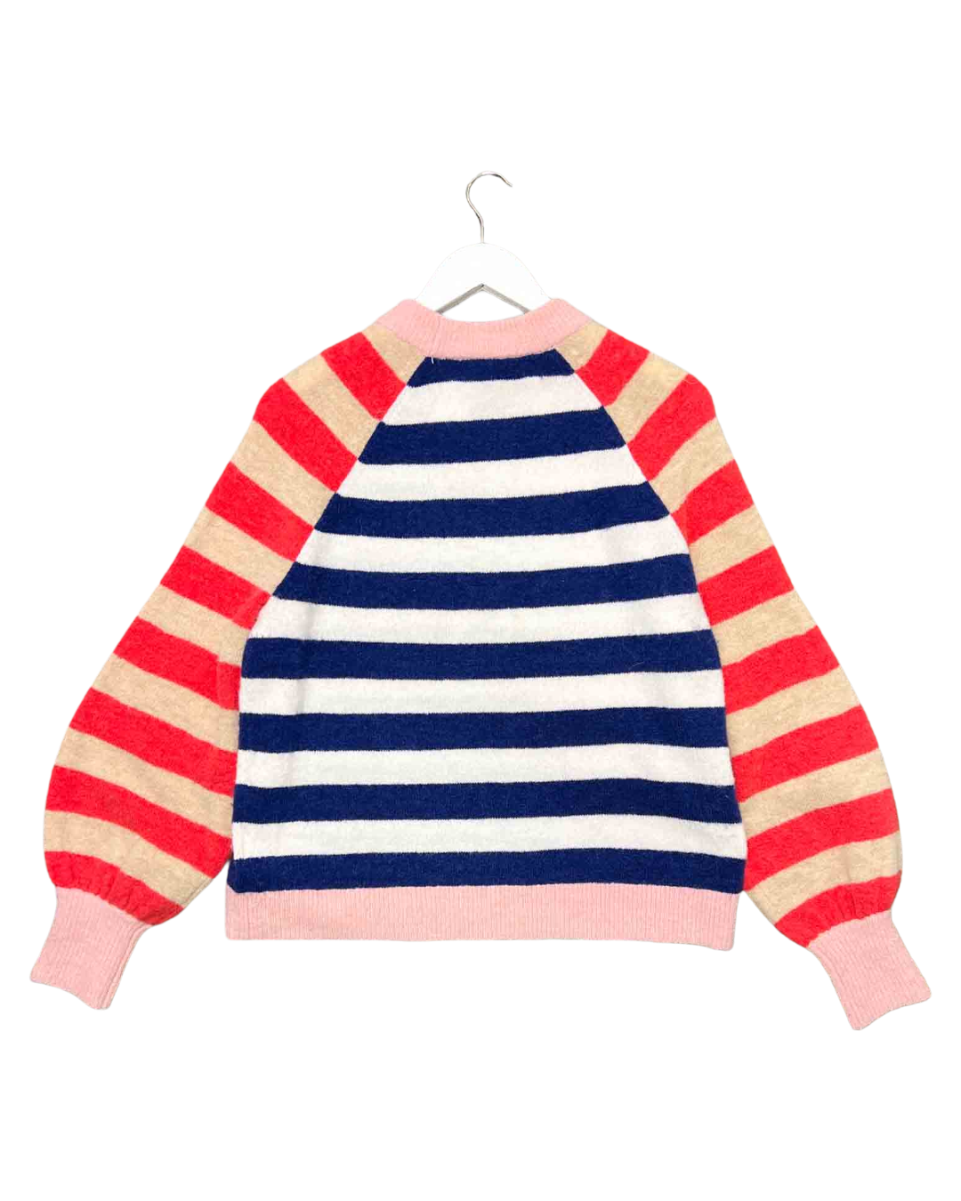 Size L | Boden Multi Stripe Knit Jumper