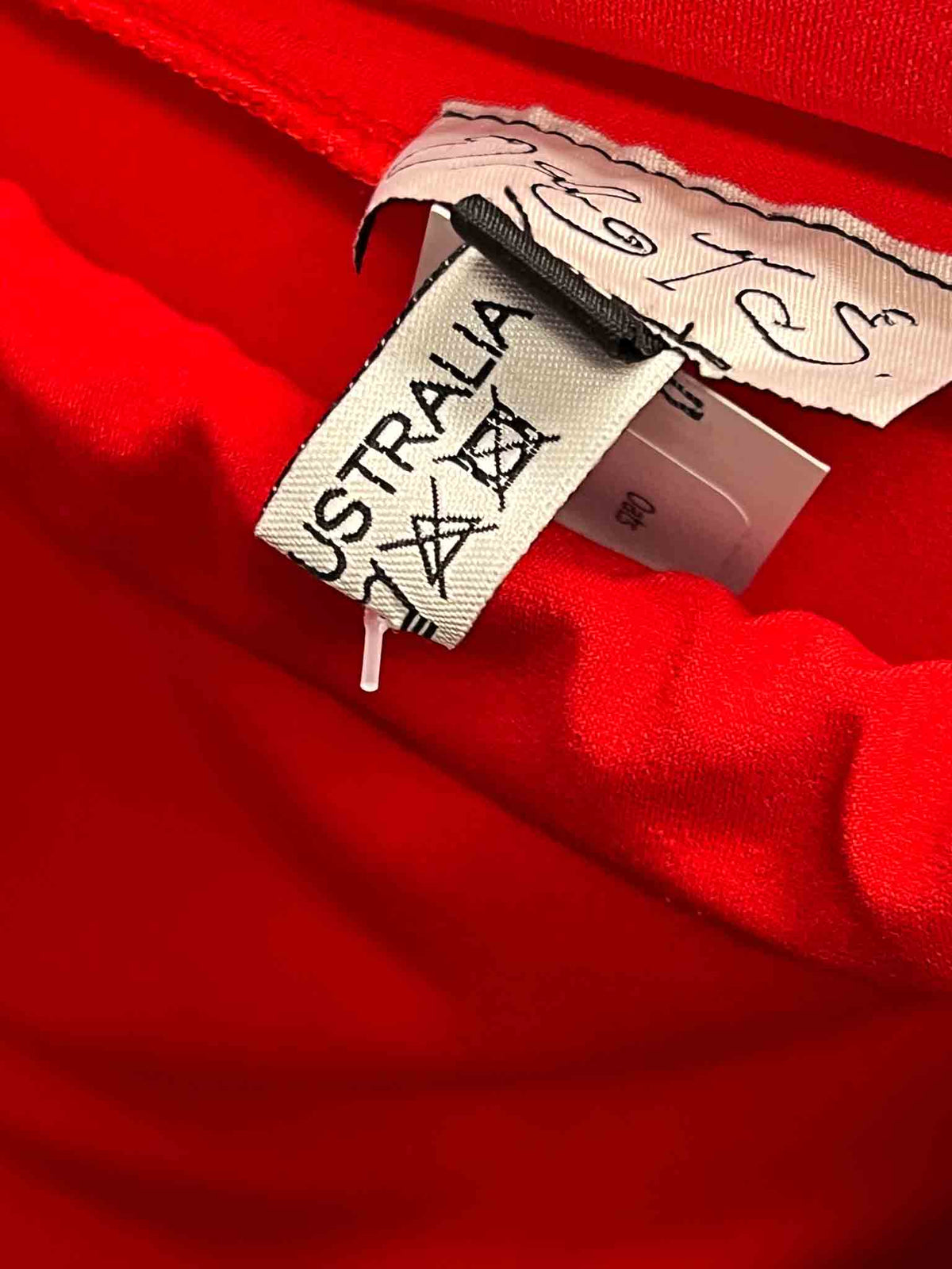 Size XXL | Oats Red Midi Skirt