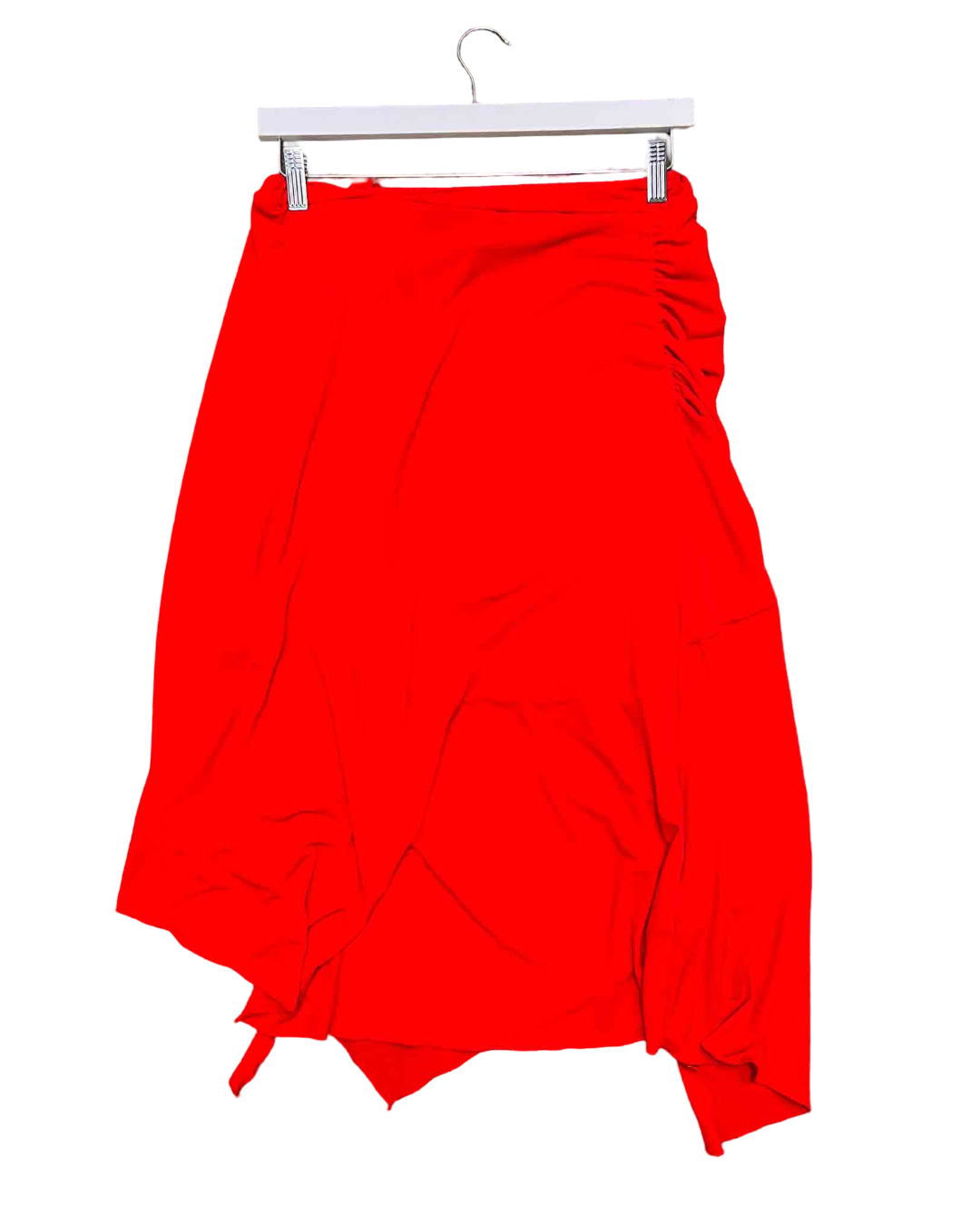 Size XXL | Oats Red Midi Skirt