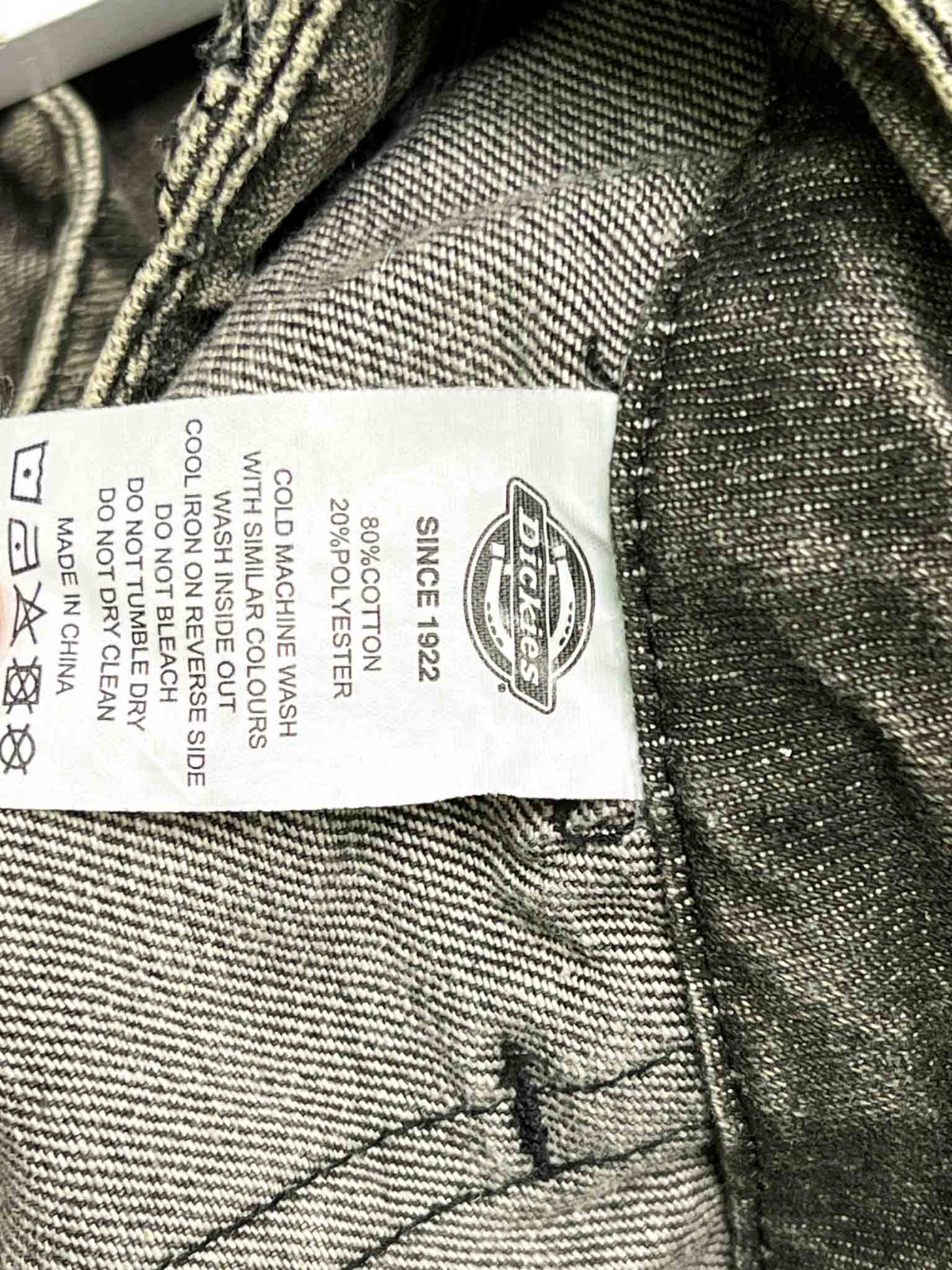 Size 12 (30) | Dickies Stonewash Cargo Jeans