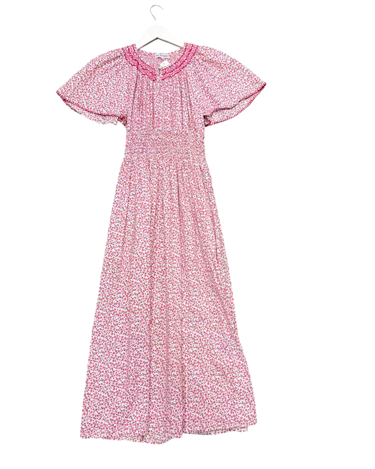 Size S | Pink City Prints Floral Dress