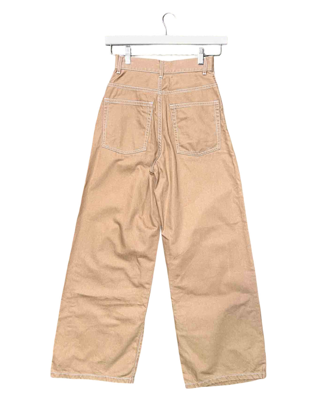 Size XXS | Kowtow Brown Organic Cotton Pants