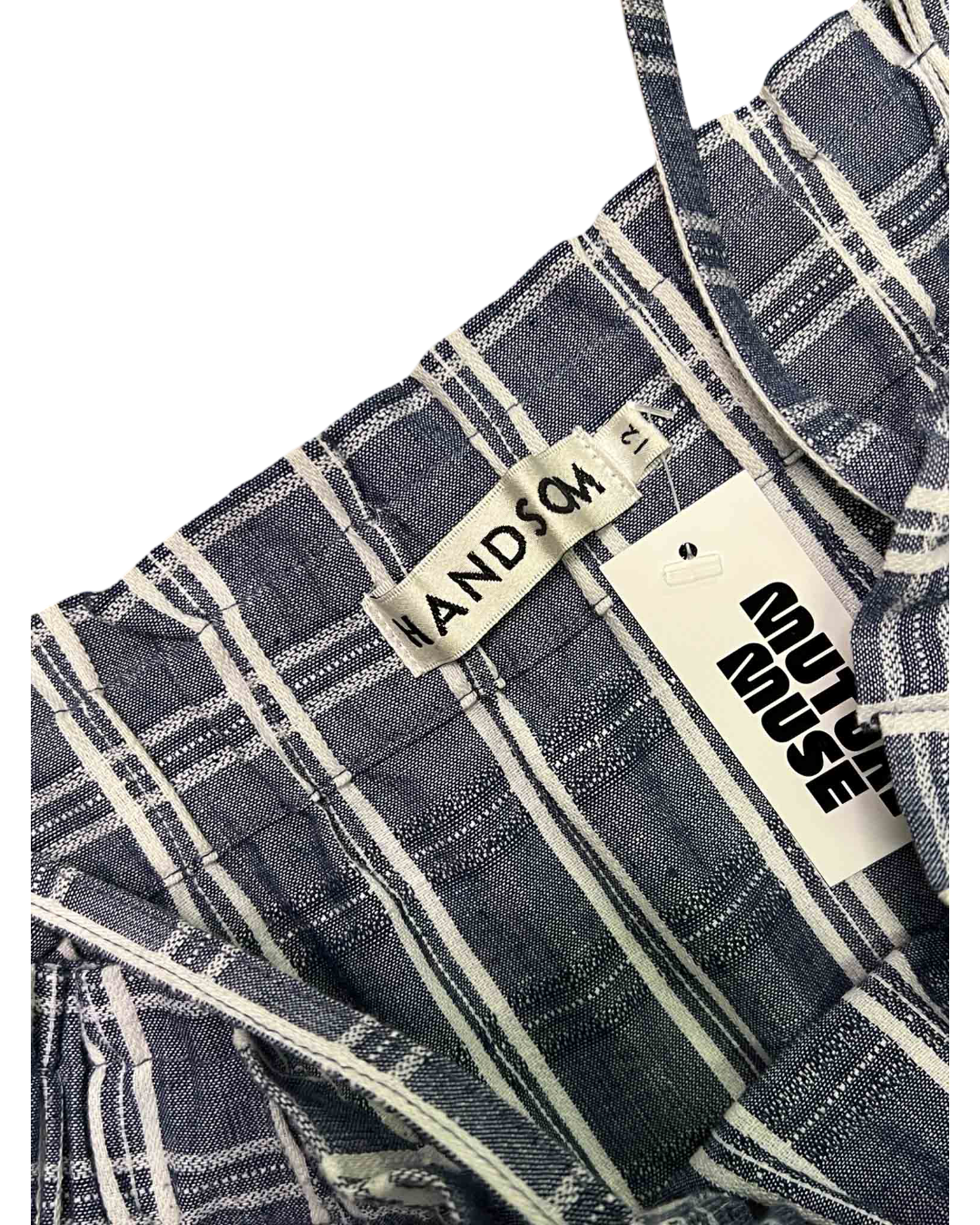 Size 12 | Handsom Blue Plaid Tiered Cami Dress