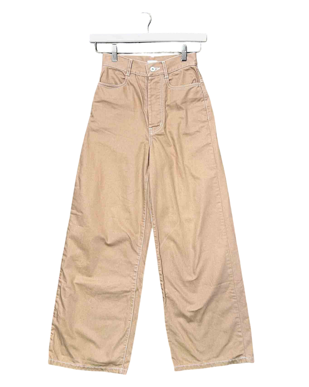 Size XXS | Kowtow Brown Organic Cotton Pants