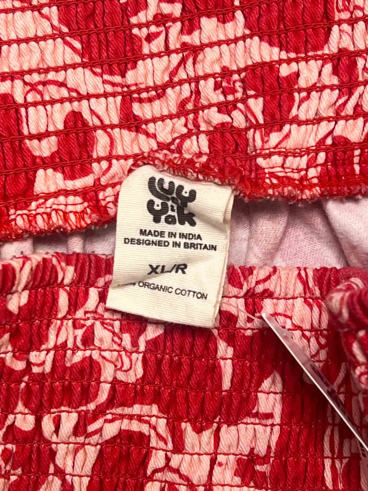 Size XL | Lucy & Yak Pink and Red Cycles Pants