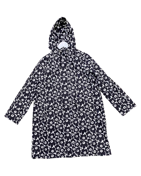 Size S | Marimekko Black Rain Coat