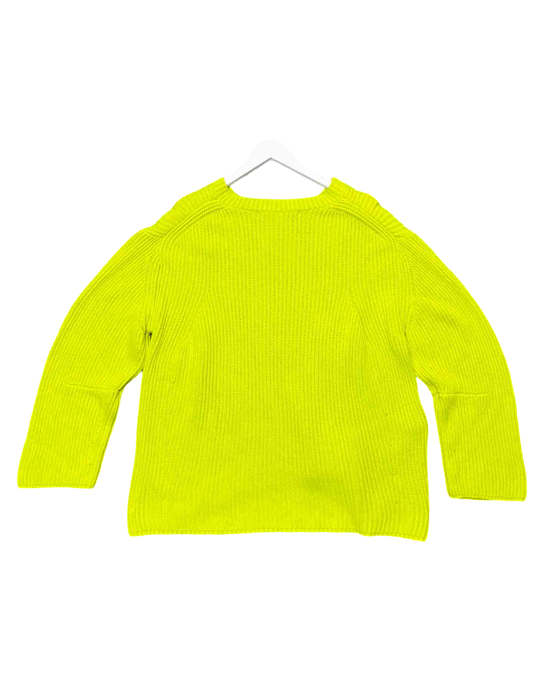 Size M/L | Blanca Lime Green Cotton Kitted Jumper