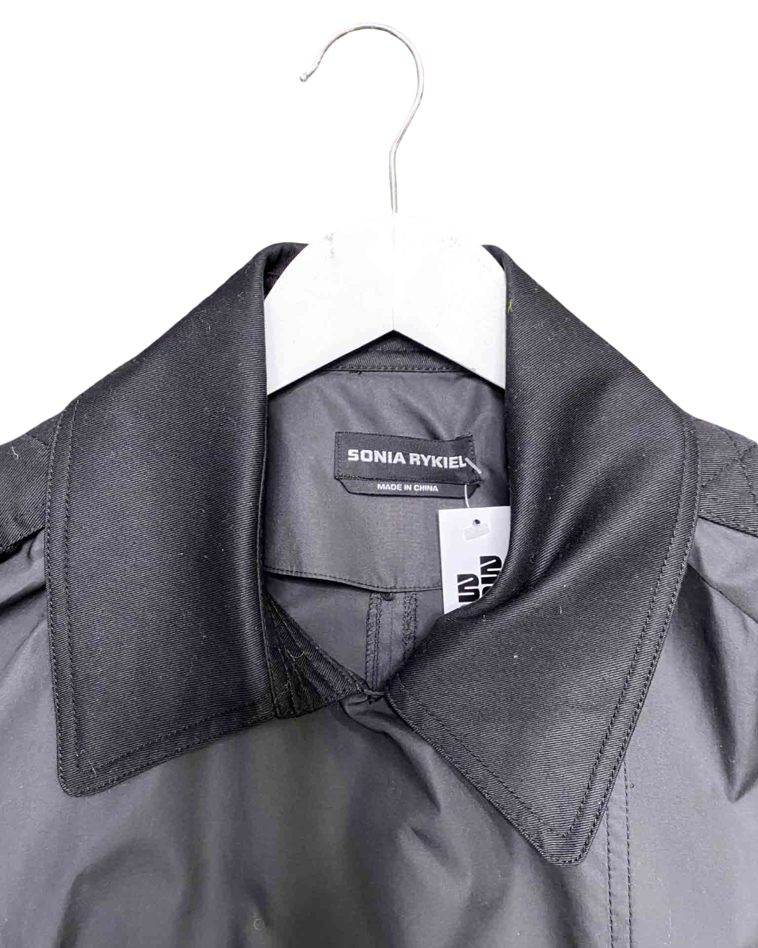 Size S | Sonia Rykiel Black Trench Coat