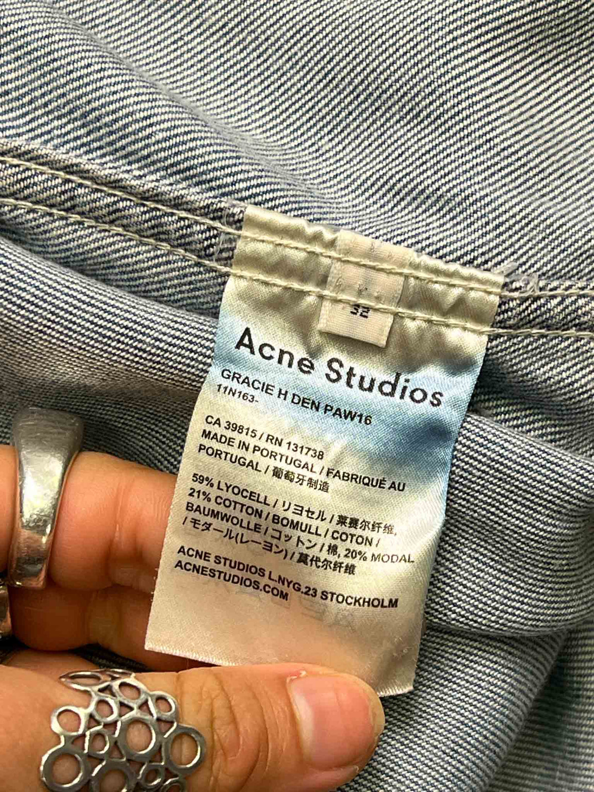 Size 32 (XXS) | Acne Studios Dress