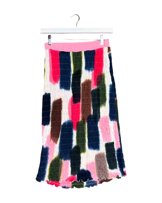 Size 2 (M) | SUKU Organic Cotton Splotchy Midi Skirt