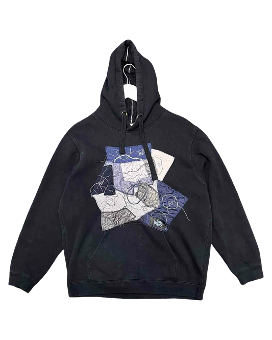 Size XL | Die Horny Black Patchword Jumper