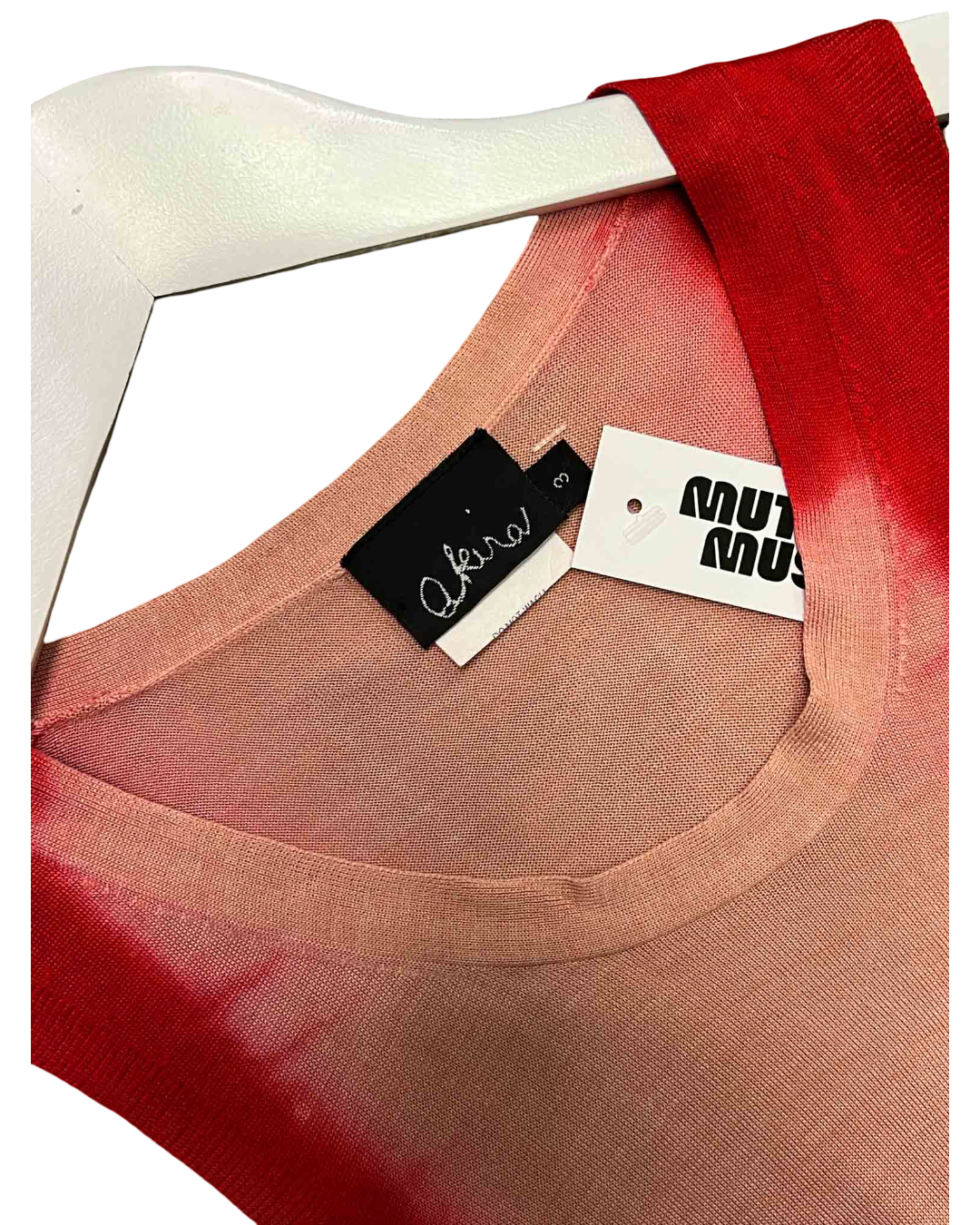 Size 3 (12) Akira Red Gradient Tank