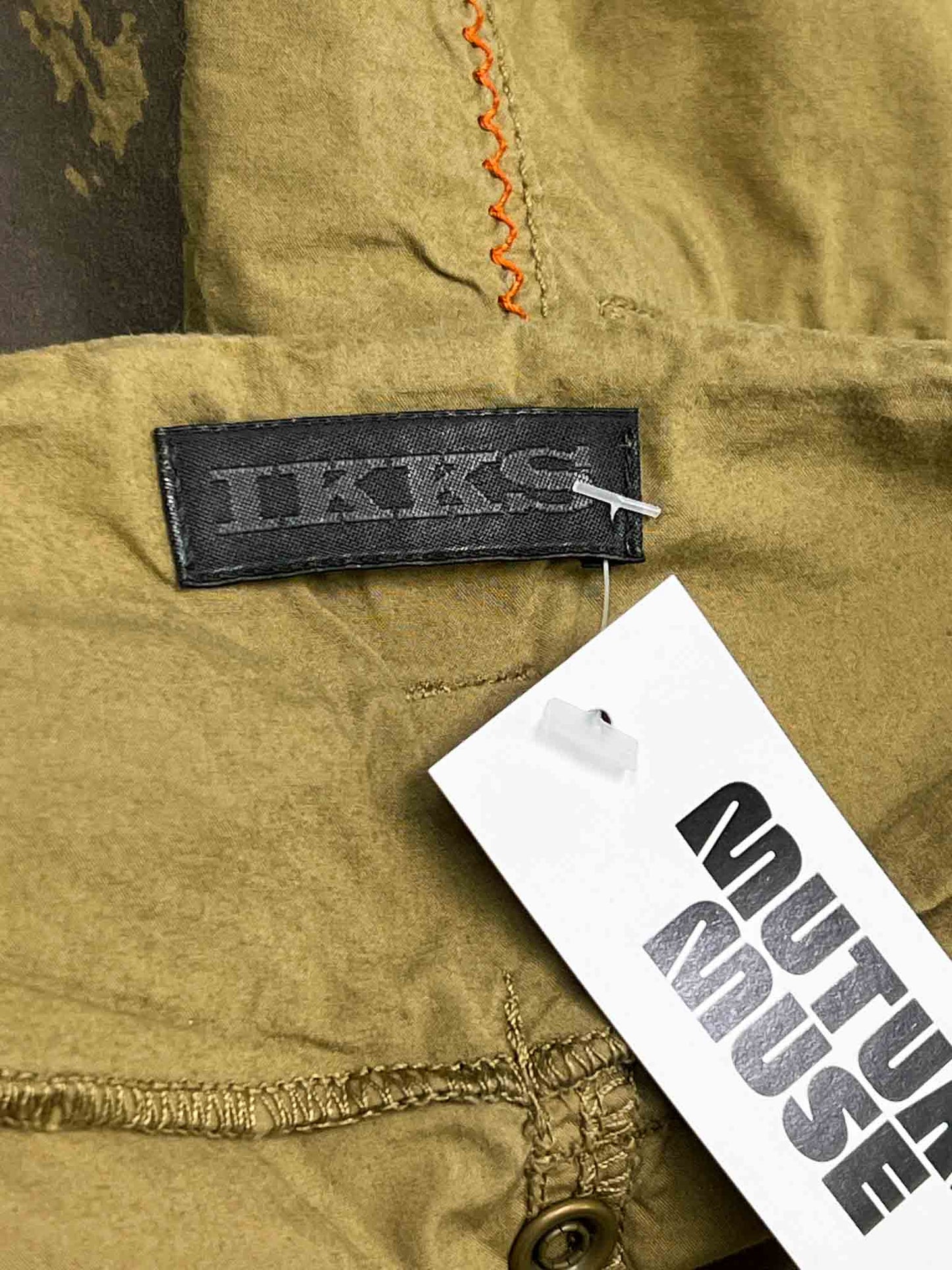 Size 10 | IKKS Cotton Cargo Utility Midi Skirt