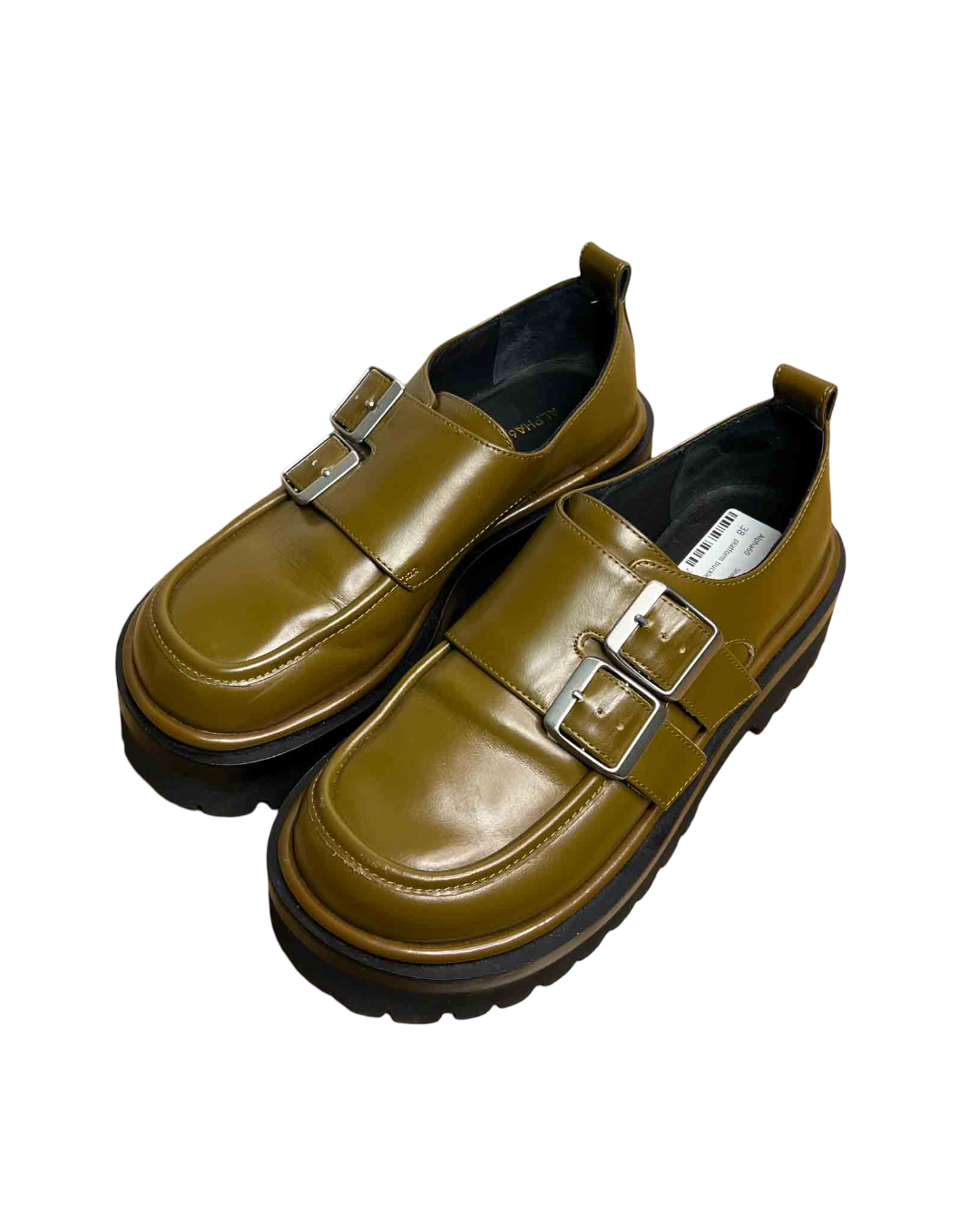 Size 38 | Alpha60 Chunky Buckle Shoes