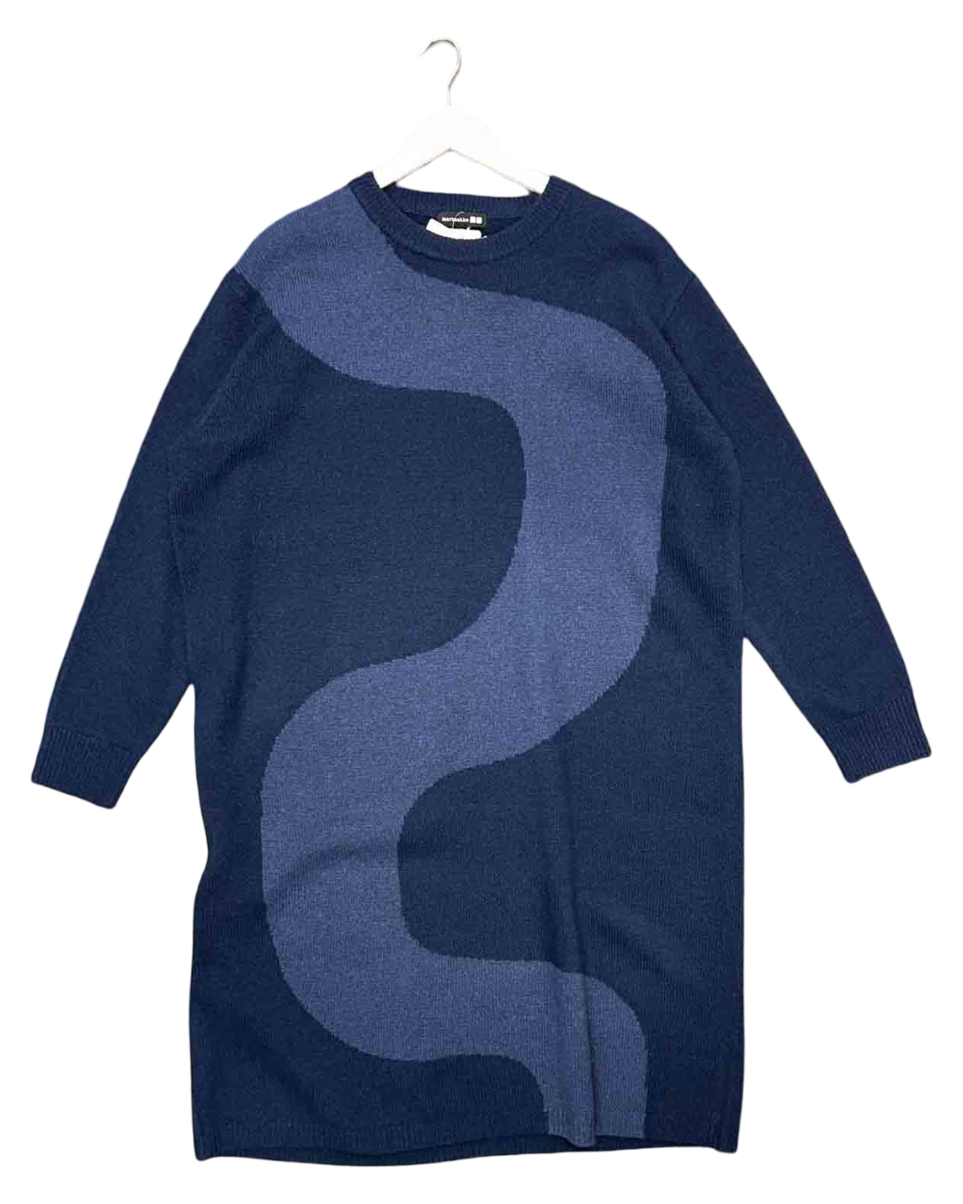 Size XL | Uniqlo x Marimekko Navy Lambswool Crewneck Dress NWT