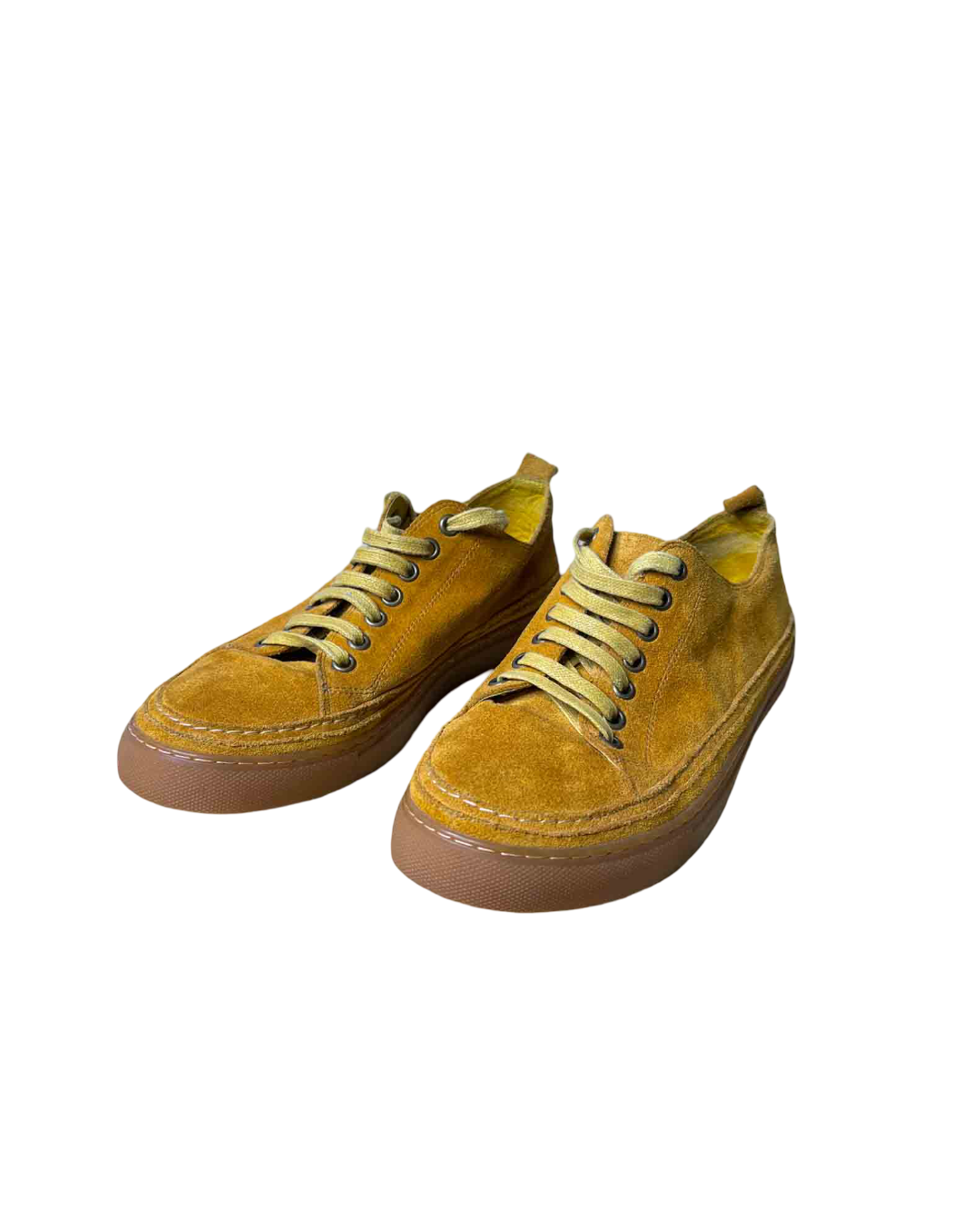 Size 37 | Radical Yes Mustard Suede Shoe