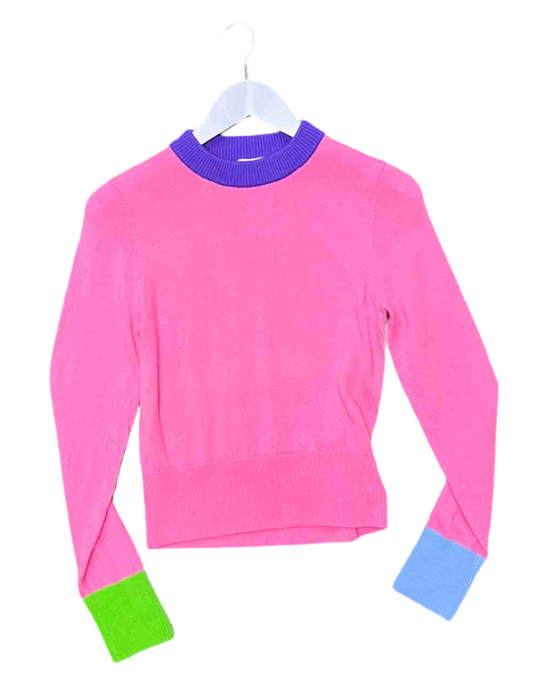 Size 6 | Gorman Merino Wool Colour Block Jumper