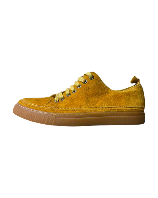 Size 37 | Radical Yes Mustard Suede Shoe