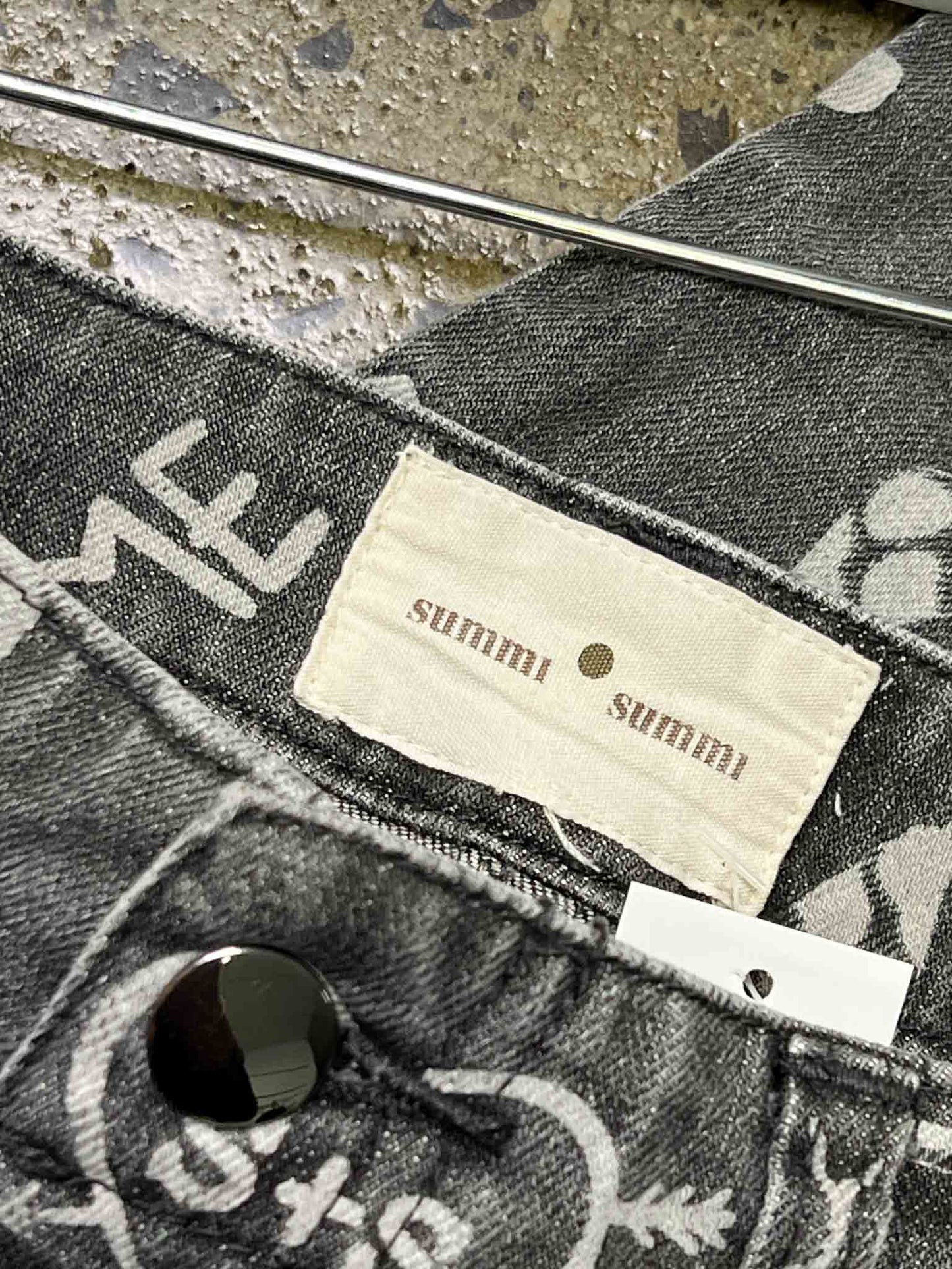 Size XS/S | Summi Summi Twin Flame Print Jeans